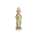 Sacred Heart Medal, 14 Karat Gold - 14 KT Yellow Gold