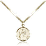 Our Lady of Consolation Medal, Gold Filled - Gold-tone