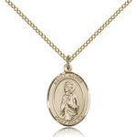 St. Alice Medal, Gold Filled, Medium - Gold-tone