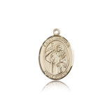 St. Ursula Medal, 14 Karat Gold, Medium - 14 KT Yellow Gold