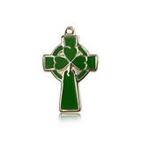 Celtic Cross Pendant, 14 Karat Gold - 14 KT Yellow Gold