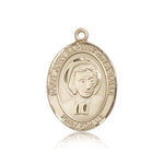 St. John Baptist De La Salle Medal, 14 Karat Gold, Large - 14 KT Yellow Gold