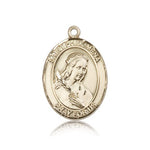 St. Philomena Medal, 14 Karat Gold, Large - 14 KT Yellow Gold
