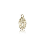 St. Christopher Medal, 14 Karat Gold - 14 KT Yellow Gold