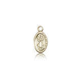 St. Christopher Medal, 14 Karat Gold - 14 KT Yellow Gold