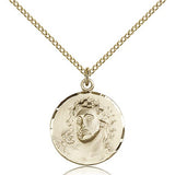 Ecce Homo Medal, Gold Filled - Gold-tone