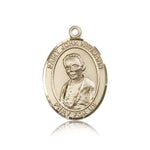 St. John Neumann Medal, 14 Karat Gold, Large - 14 KT Yellow Gold