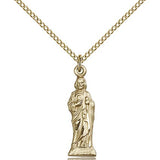 St. Jude Medal, Gold Filled - Gold-tone