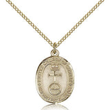 Women's Gold Filled United Church of Christ Medal - Gold-tone