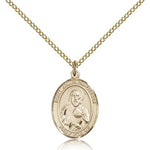 St. James the Lesser Medal, Gold Filled, Medium - Gold-tone