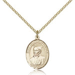 St. Ignatius of Loyola Medal, Gold Filled, Medium - Gold-tone