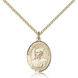 St. Ignatius of Loyola Medal, Gold Filled, Medium - Gold-tone