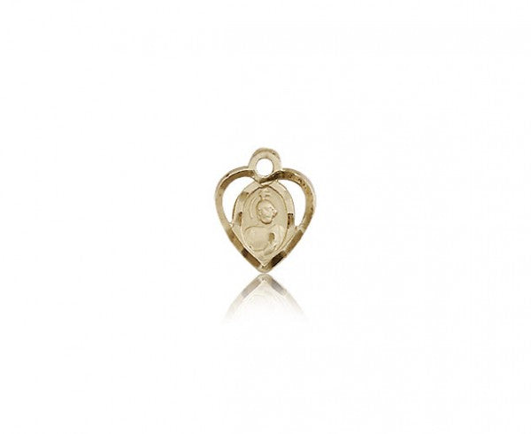 St. Jude Medal, 14 Karat Gold - 14 KT Yellow Gold