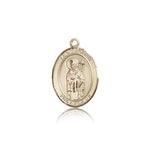 St. Ronan Medal, 14 Karat Gold, Medium - 14 KT Yellow Gold