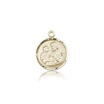 St. Joseph Medal, 14 Karat Gold - 14 KT Yellow Gold