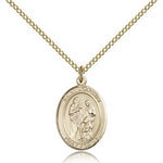 St. Joachim Medal, Gold Filled, Medium - Gold-tone