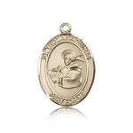St. Thomas Aquinas Medal, 14 Karat Gold, Large - 14 KT Yellow Gold