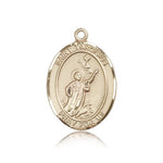 St. Tarcisius Medal, 14 Karat Gold, Large - 14 KT Yellow Gold
