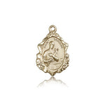 St. Gerard Medal, 14 Karat Gold - 14 KT Yellow Gold