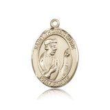 St. Thomas More Medal, 14 Karat Gold, Large - 14 KT Yellow Gold