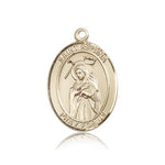 St. Regina Medal, 14 Karat Gold, Large - 14 KT Yellow Gold