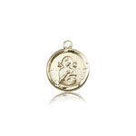 Our Lady of Perpetual Help Medal, 14 Karat Gold - 14 KT Yellow Gold