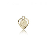 Our Lady of Perpetual Health Medal, 14 Karat Gold - 14 KT Yellow Gold