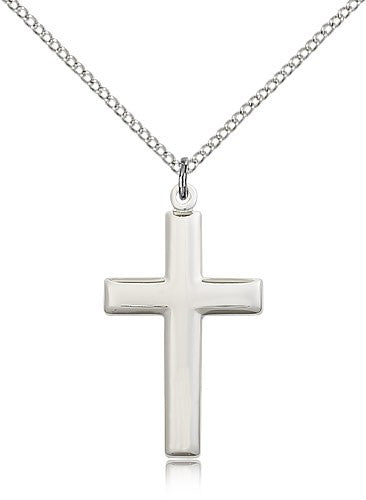 Cross Pendant, Sterling Silver