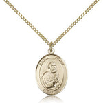 St. Peter the Apostle Medal, Gold Filled, Medium - Gold-tone