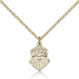Seven Gifts Medal, Gold Filled - Gold-tone