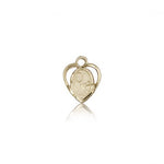 St. Theresa Medal, 14 Karat Gold - 14 KT Yellow Gold