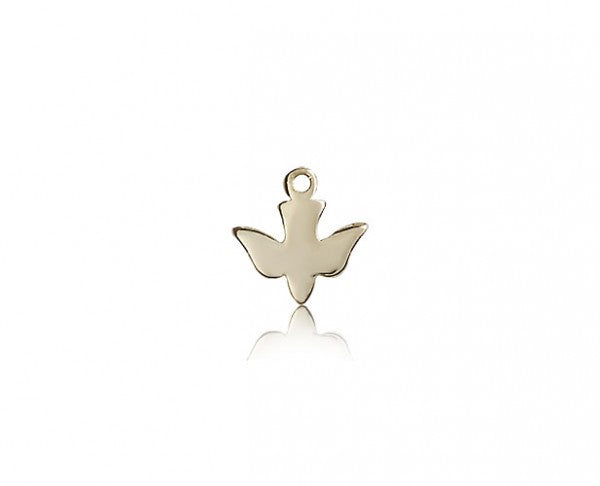 Holy Spirit Medal, 14 Karat Gold - 14 KT Yellow Gold