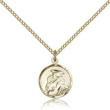 St. Anthony Medal, Gold Filled - Gold-tone