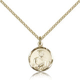 St. Jude Medal, Gold Filled - Gold-tone