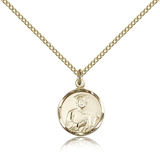 St. Jude Medal, Gold Filled - Gold-tone