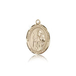 St. Joseph of Arimathea Medal, 14 Karat Gold, Medium - 14 KT Yellow Gold