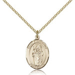 St. Stanislaus Medal, Gold Filled, Medium - Gold-tone