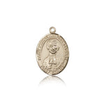 St. Marcellin Champagnat Medal, 14 Karat Gold, Medium - 14 KT Yellow Gold