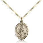 Our Lady of Assumption Medal, Gold Filled, Medium - Gold-tone