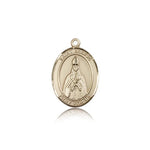 St. Blaise Medal, 14 Karat Gold, Medium - 14 KT Yellow Gold