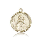 Our Lady of Consolation Medal, 14 Karat Gold - 14 KT Yellow Gold