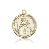 Our Lady of Consolation Medal, 14 Karat Gold - 14 KT Yellow Gold