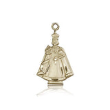 Infant Figure Medal, 14 Karat Gold - 14 KT Yellow Gold