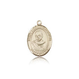 St. Maximilian Kolbe Medal, 14 Karat Gold, Medium - 14 KT Yellow Gold