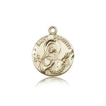 St. Dorothy Medal, 14 Karat Gold - 14 KT Yellow Gold