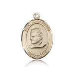 St. John Bosco Medal, 14 Karat Gold, Large - 14 KT Yellow Gold