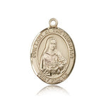 Our Lady of the Railroad Medal, 14 Karat Gold, Large - 14 KT Yellow Gold