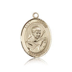 St. Robert Bellarmine Medal, 14 Karat Gold, Large - 14 KT Yellow Gold