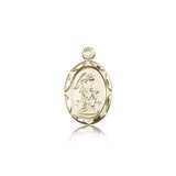 Guardian Angel Medal, 14 Karat Gold - 14 KT Yellow Gold