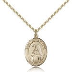 St. Teresa of Avila Medal, Gold Filled, Medium - Gold-tone